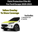 Fits Ford Escape 2020-2022 Precut Premium Paint Protection Film Clear Bra PPF Decal Film Kit