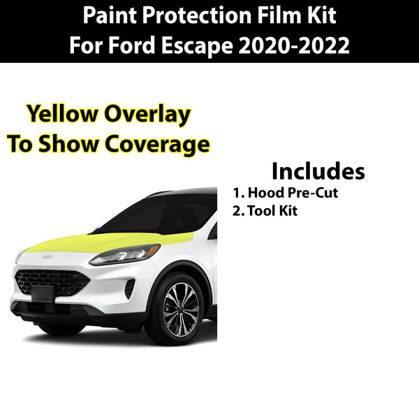 Fits Ford Escape 2020-2022 Precut Premium Paint Protection Film Clear Bra PPF Decal Film Kit