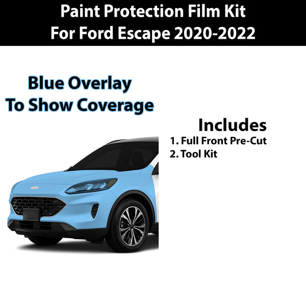 Fits Ford Escape 2020-2022 Precut Premium Paint Protection Film Clear Bra PPF Decal Film Kit