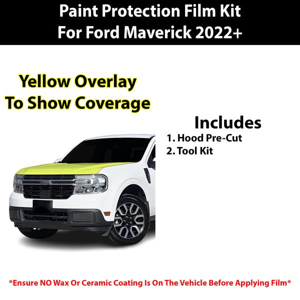 Fits Ford Maverick 2022 2023 2024 Precut Premium Paint Protection Film Clear Bra PPF Decal Film Kit Cover