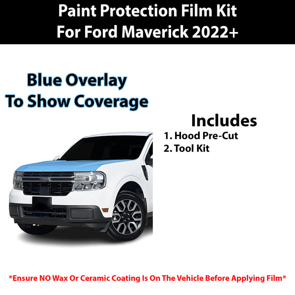 Fits Ford Maverick 2022 2023 2024 Precut Premium Paint Protection Film Clear Bra PPF Decal Film Kit Cover