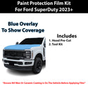 Fits Ford SuperDuty 2023+ Precut Premium Paint Protection Film Clear Bra PPF Decal Film Kit Cover