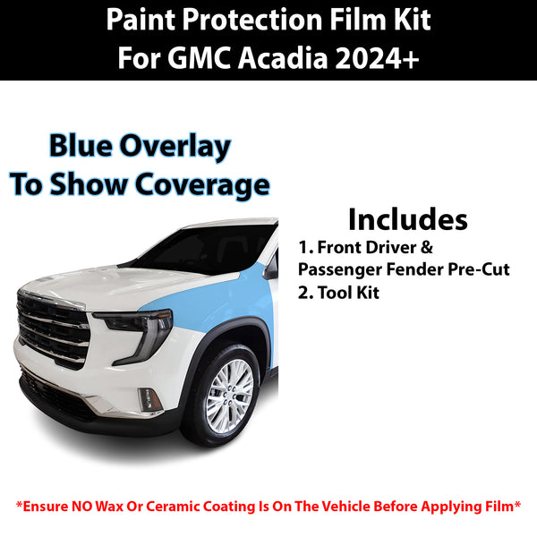 Fits GMC Acadia (AT4) 2024+ Precut Premium Paint Protection Film Clear Bra PPF Decal Film Kit