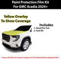 Fits GMC Acadia (Denali) 2024+ Precut Premium Paint Protection Film Clear Bra PPF Decal Film Kit