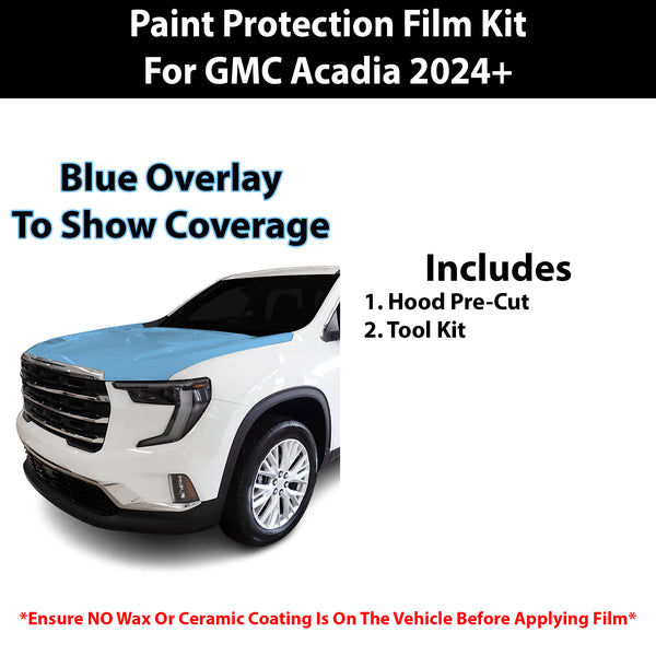 Fits GMC Acadia (Denali) 2024+ Precut Premium Paint Protection Film Clear Bra PPF Decal Film Kit