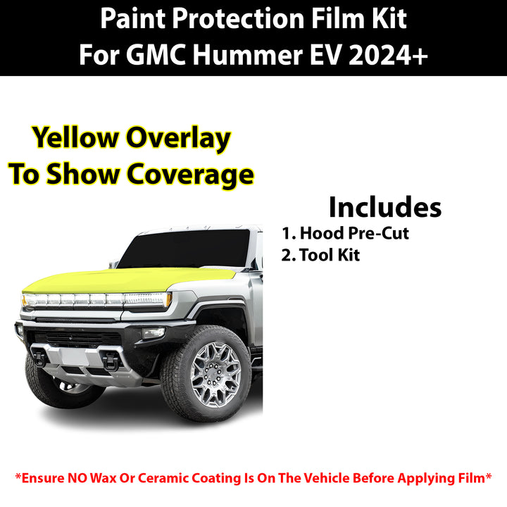 Fits GMC Hummer 2024+ Precut Premium Paint Protection Film Clear Bra PPF Decal Film Kit Cover - Bogar Tech Designs