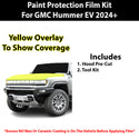 Fits GMC Hummer 2024+ Precut Premium Paint Protection Film Clear Bra PPF Decal Film Kit Cover