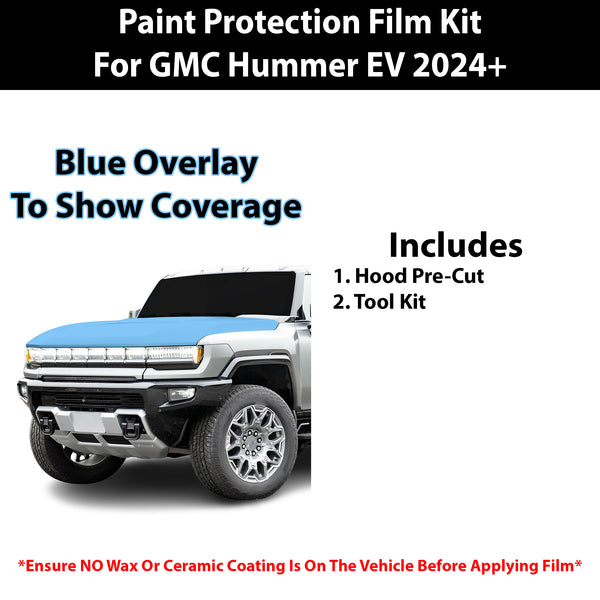 Fits GMC Hummer 2024+ Precut Premium Paint Protection Film Clear Bra PPF Decal Film Kit Cover