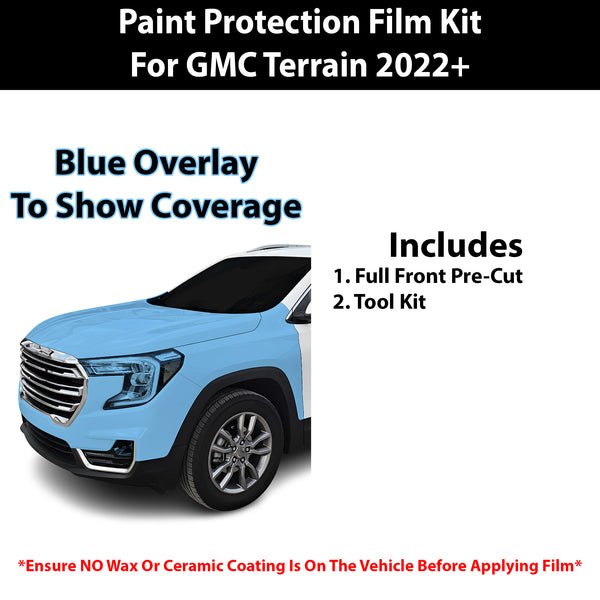 Fits GMC Terrain 2022+ Precut Premium Paint Protection Film Clear Bra PPF Decal Film Kit Cover