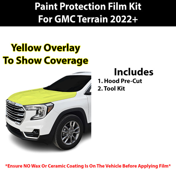 Fits GMC Terrain 2022+ Precut Premium Paint Protection Film Clear Bra PPF Decal Film Kit Cover