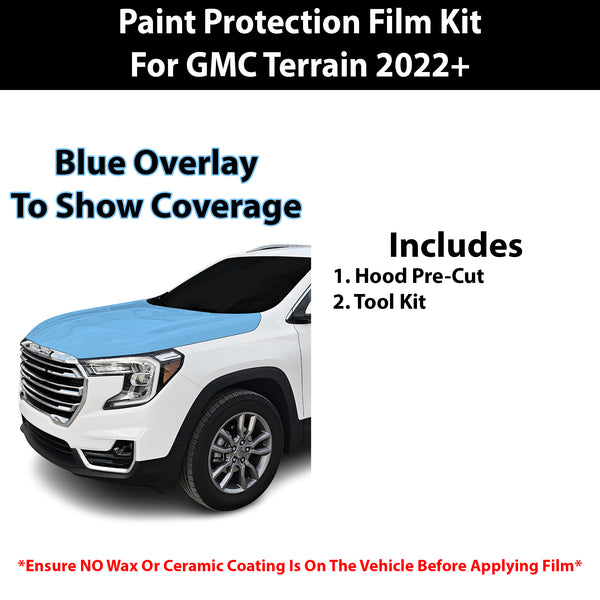 Fits GMC Terrain 2022+ Precut Premium Paint Protection Film Clear Bra PPF Decal Film Kit Cover