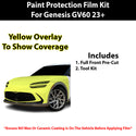 Fits Genesis GV60 2023+ Precut Premium Paint Protection Film Clear Bra PPF Decal Film Kit