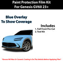 Fits Genesis GV60 2023+ Precut Premium Paint Protection Film Clear Bra PPF Decal Film Kit