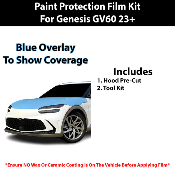 Fits Genesis GV60 2023+ Precut Premium Paint Protection Film Clear Bra PPF Decal Film Kit