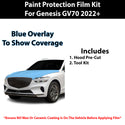 Fits Genesis GV70 2022+ Standard/Select/Advance Precut Premium Paint Protection Film Clear Bra PPF Decal Film Kit Cover