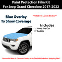 Fits Jeep Grand Cherokee (Laredo) 2017-2022 Precut Premium Paint Protection Film Clear Bra PPF Decal Film Kit Cover