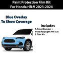 Fits Honda HR-V 2023+ Precut Premium Paint Protection Film Clear Bra PPF Decal Film Kit Coverage