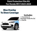 Fits Honda HR-V 2023+ Precut Premium Paint Protection Film Clear Bra PPF Decal Film Kit Coverage