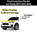 Fits Honda HR-V 2023+ Precut Premium Paint Protection Film Clear Bra PPF Decal Film Kit Coverage