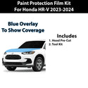 Fits Honda HR-V 2023+ Precut Premium Paint Protection Film Clear Bra PPF Decal Film Kit Coverage