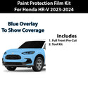 Fits Honda HR-V 2023+ Precut Premium Paint Protection Film Clear Bra PPF Decal Film Kit Coverage