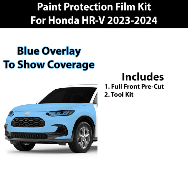 Fits Honda HR-V 2023+ Precut Premium Paint Protection Film Clear Bra PPF Decal Film Kit Coverage