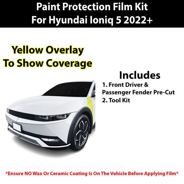 Fits Hyundai Ioniq 5 2022+ Precut Premium Paint Protection Film Clear Bra PPF Decal Film Kit Cover