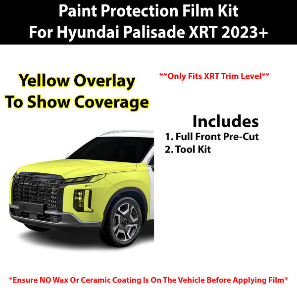 Fits Hyundai Palisade 2023+ Precut Premium Paint Protection Film Clear Bra PPF Decal Film Kit Cover