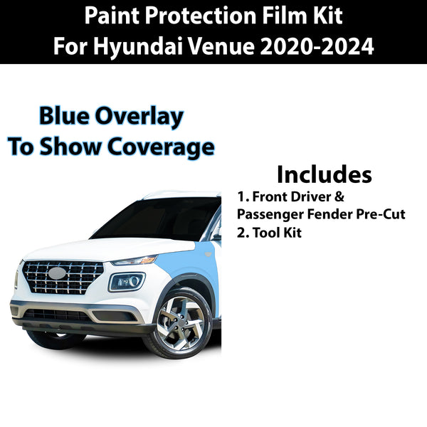 Fits Hyundai Venue 2020+ Precut Premium Paint Protection Film Clear Bra PPF Decal Film Kit