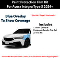 Fits Acura Integra 2024+ Precut Premium Paint Protection Film Clear Bra PPF Decal Film Kit