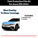 Fits Acura ZDX Type S 2024+ Precut Premium Paint Protection Film Clear Bra PPF Decal Film Kit