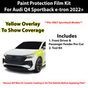 Fits Audi Q4 Sportback 2022+ Precut Premium Paint Protection Film Clear Bra PPF Decal Film Kit Cover