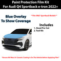 Fits Audi Q4 Sportback 2022+ Precut Premium Paint Protection Film Clear Bra PPF Decal Film Kit Cover