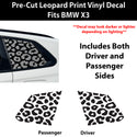 BMW X3 2025-2026 Animal Leopard Cheetah Cow Window Vinyl Decal Stickers