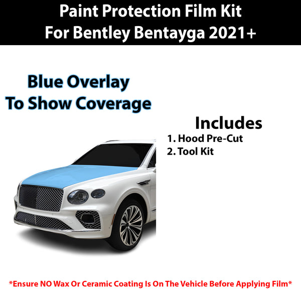 Fits Bentley Bentayga 2021+ Precut Premium Paint Protection Film Clear Bra PPF Decal Film Kit Cover