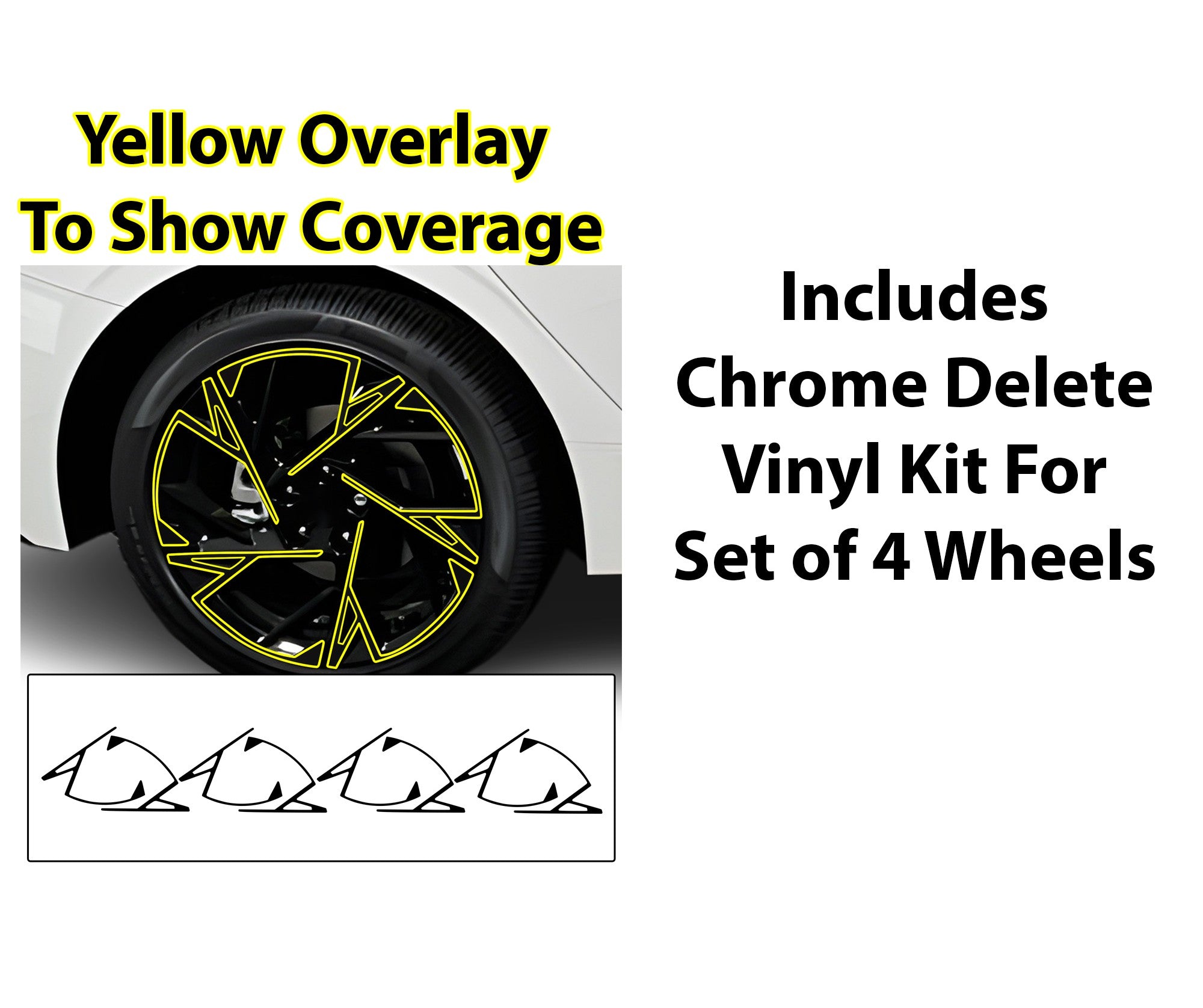 Fits KIA K5 2025 - 2026 Vinyl Chrome Delete Blackout Decal Stickers Overlay Film - Bogar Tech Designs