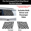 Kia Telluride 2027+ Animal Leopard Cheetah Cow Window Vinyl Decal Stickers