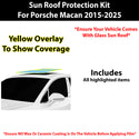 Fits Porsche Macan 2015-2025 Precut Premium Sunroof Panoramic Roof Protection Film Clear Bra Decal Film Kit