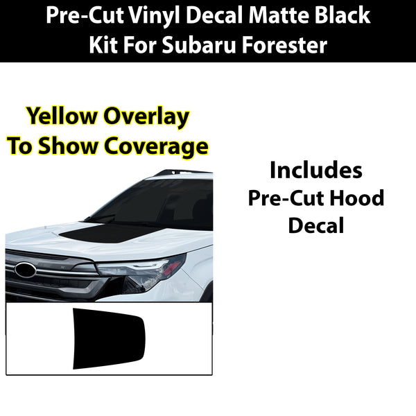 Fits Subaru Forester 2025-2027 Vinyl Decal Stickers