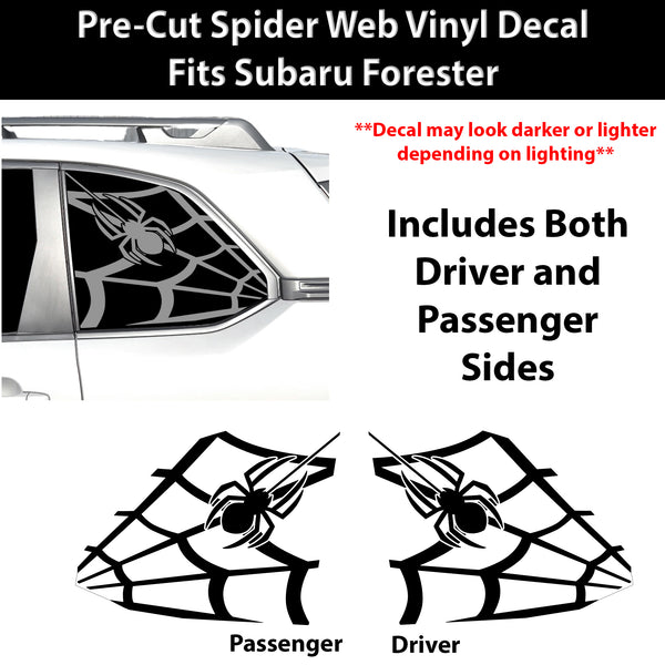 Fits Subaru Forester 2025-2027 Animal Leopard Cheetah Cow Window Vinyl Decal Stickers