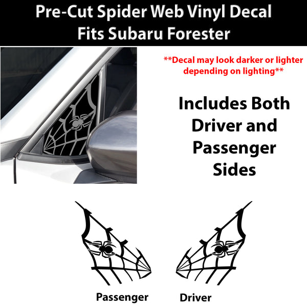 Fits Subaru Forester 2025-2027 Animal Leopard Cheetah Cow Window Vinyl Decal Stickers