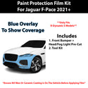 Fits Jaguar F-Pace (R-Dynamic S) 2021+ Precut Premium Paint Protection Film Clear Bra PPF Decal Film Kit Cover