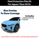 Fits Jaguar i-Pace 2019+ Precut Premium Paint Protection Film Clear Bra PPF Decal Film Kit Cover