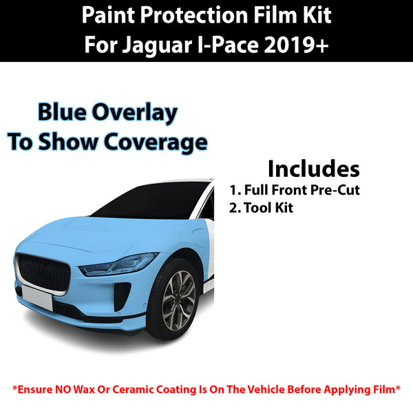 Fits Jaguar i-Pace 2019+ Precut Premium Paint Protection Film Clear Bra PPF Decal Film Kit Cover