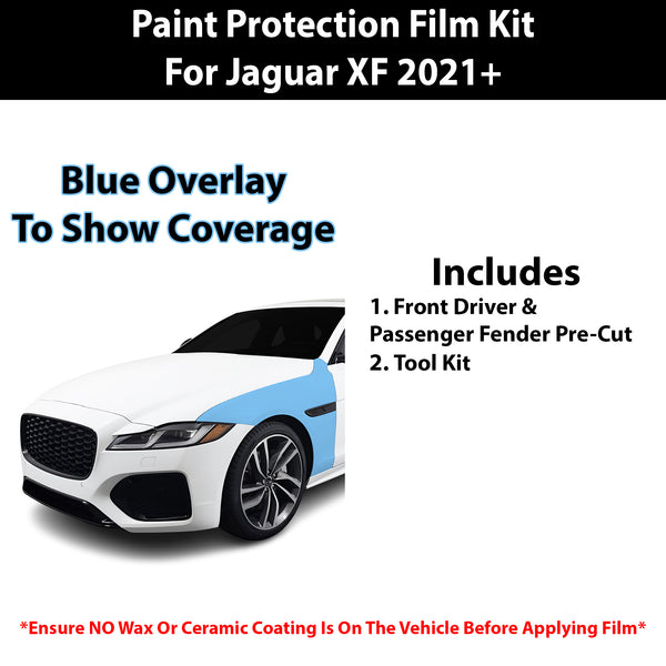 Fits Jaguar XF R-Dynamic SE 2021+ Precut Premium Paint Protection Film Clear Bra PPF Decal Film Kit