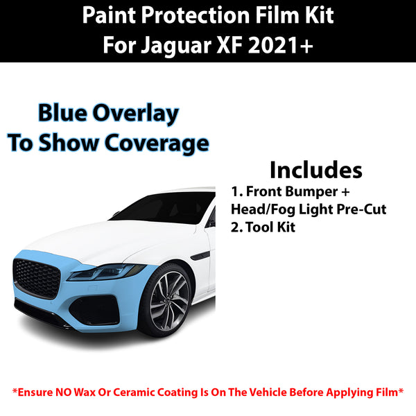 Fits Jaguar XF R-Dynamic SE 2021+ Precut Premium Paint Protection Film Clear Bra PPF Decal Film Kit