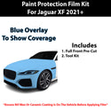 Fits Jaguar XF R-Dynamic SE 2021+ Precut Premium Paint Protection Film Clear Bra PPF Decal Film Kit