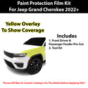 Fits Jeep Grand Cherokee (Laredo/Altitude/Limited) 2022+ Precut Premium Paint Protection Film Clear Bra PPF Decal Film Kit Cover