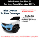 Fits Jeep Grand Cherokee (Laredo/Altitude/Limited) 2022+ Precut Premium Paint Protection Film Clear Bra PPF Decal Film Kit Cover