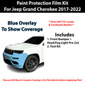 Fits Jeep Grand Cherokee 2017-2022 Precut Premium Paint Protection Film Clear Bra PPF Decal Film Kit